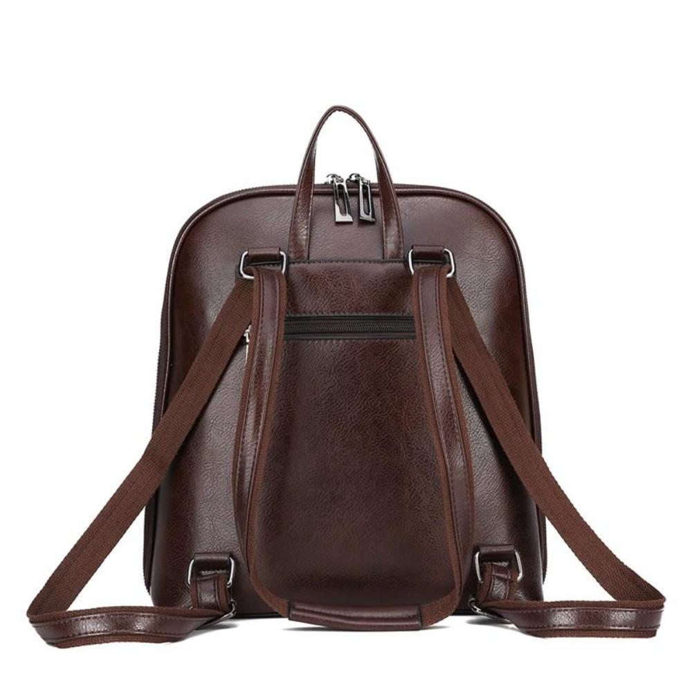 Classic Double-Zip Backpack - Strak Ontwerp