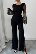 Kira | Elegante Jumpsuit met Kantdetails