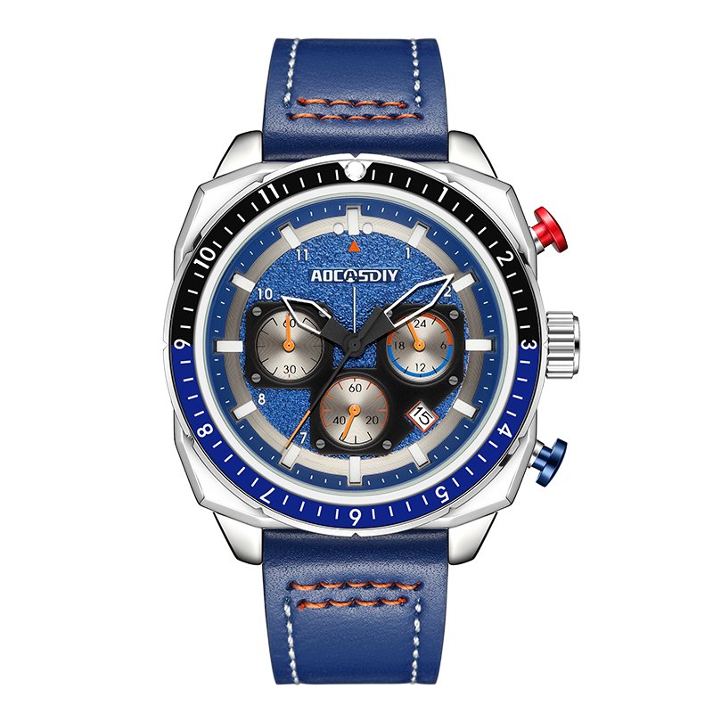 Luxe Sportchronograaf Quartz – Olsen & Olsen