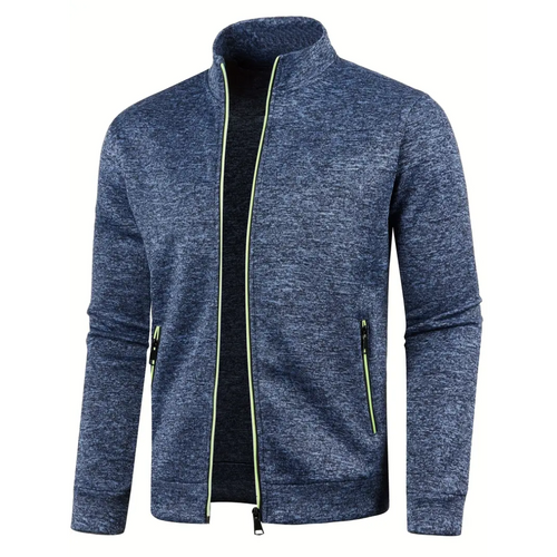 Charles | Klassiek Gebreid Vest met Rits