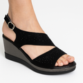 Sia - Dames comfort sandaal