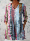 Danica | Lange V-hals blouse