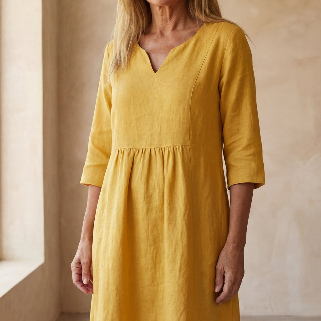 Alma - Elegante Katoenen Jurk