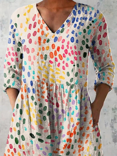 Bernadette | Lange V-hals blouse
