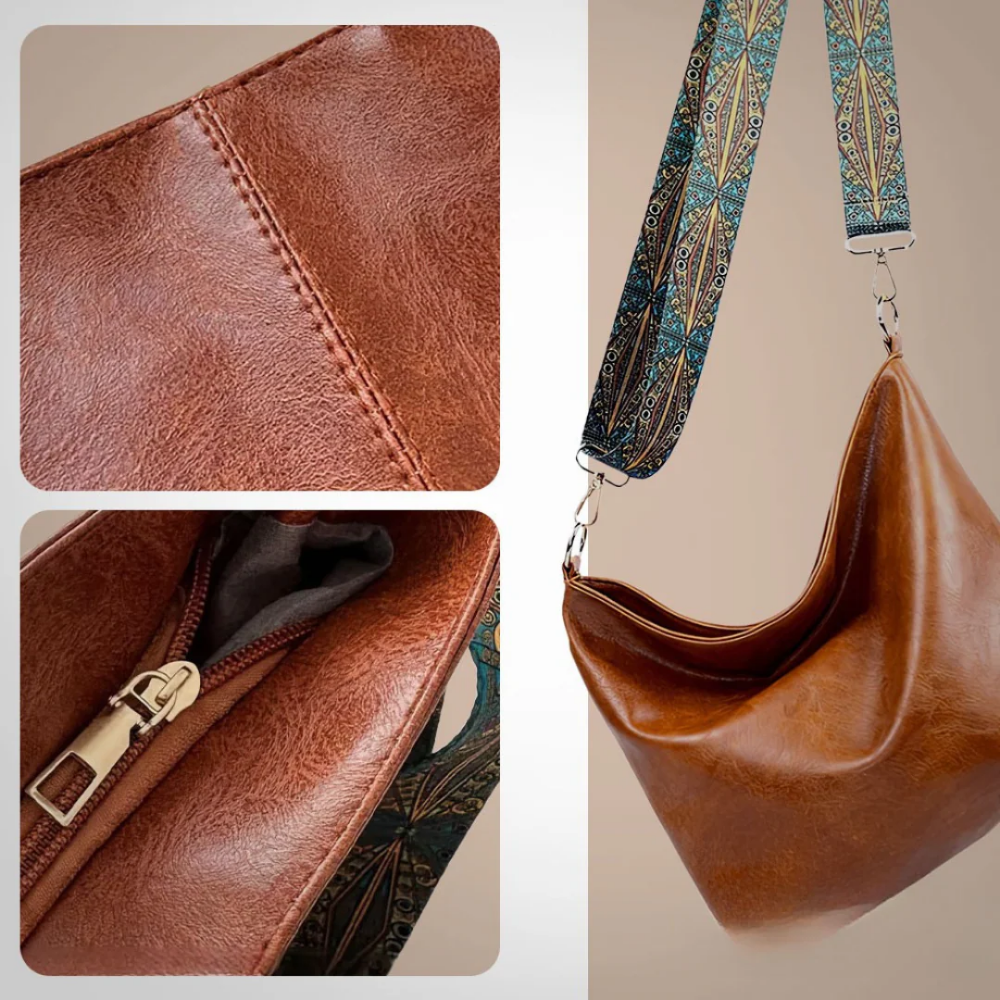 Chelsey | Elegante Leren Schoudertas