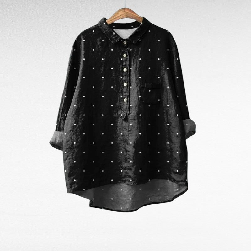 Zoe | Elegante Linnen Zomerblouse