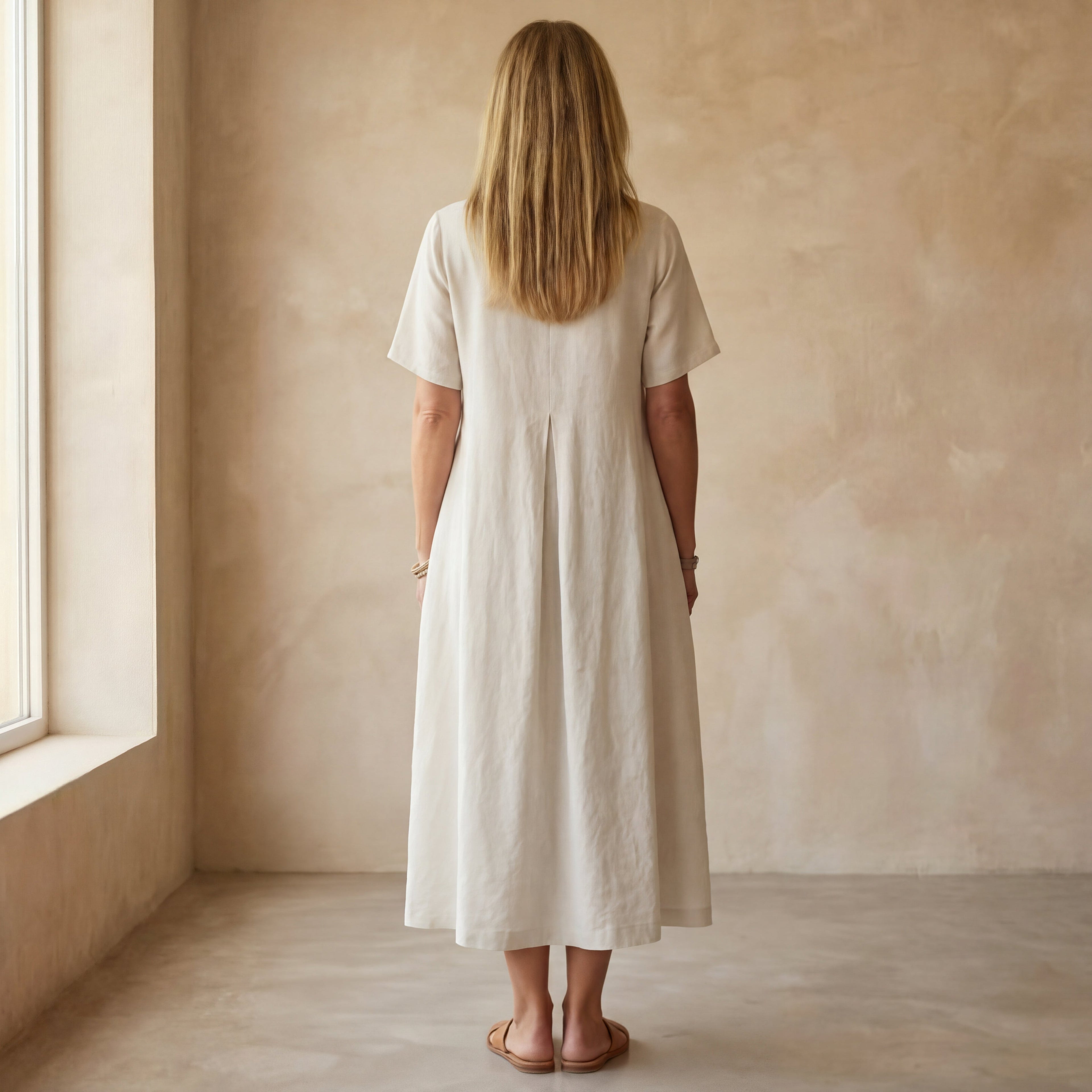 Anna - Comfortabele Katoenen Jurk