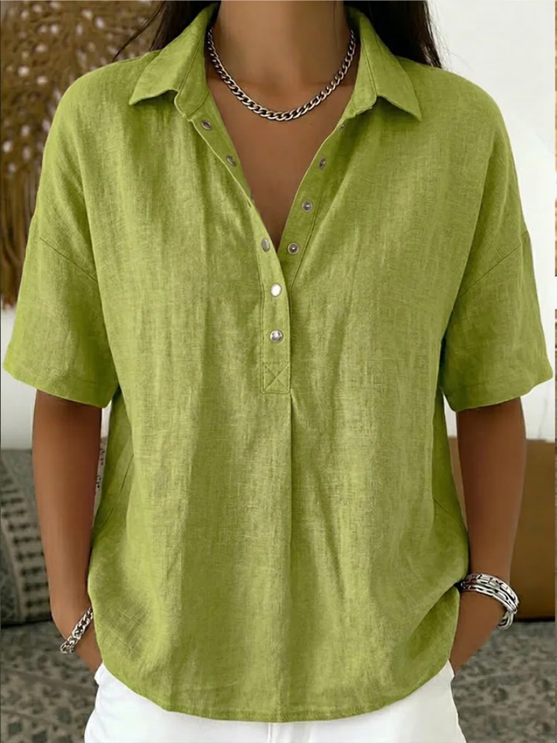 Ava – Button-Up Blouse