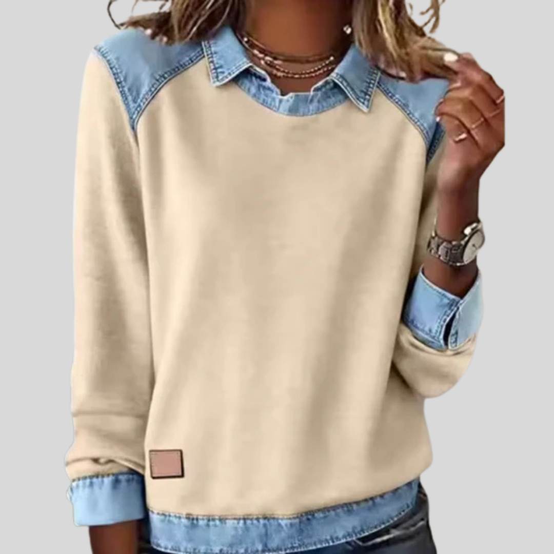 Fleur - Casual Trui Blouse