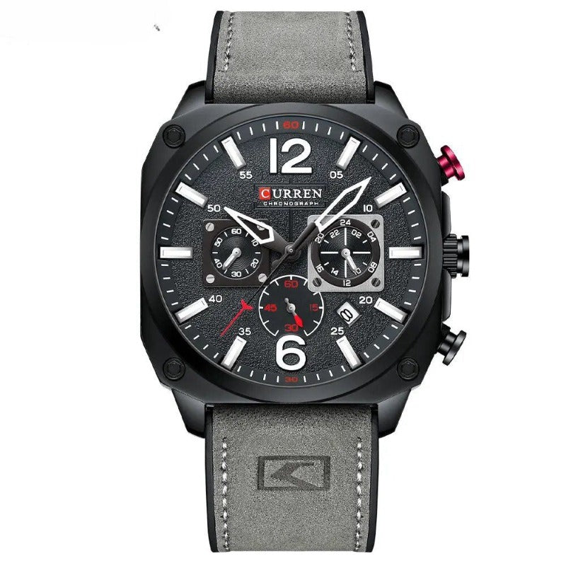 Zakelijk Horloge met Lerenband – Olsen & Olsen