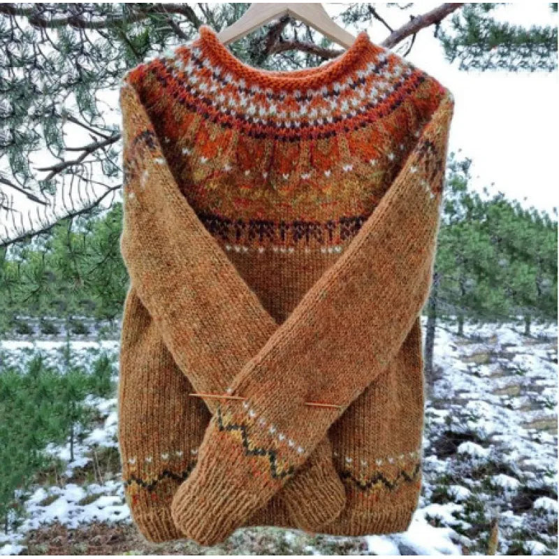 Solveig – Warme trui met klassieke winterdetails