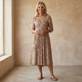 Hanna - Elegante Jurk met V-hals