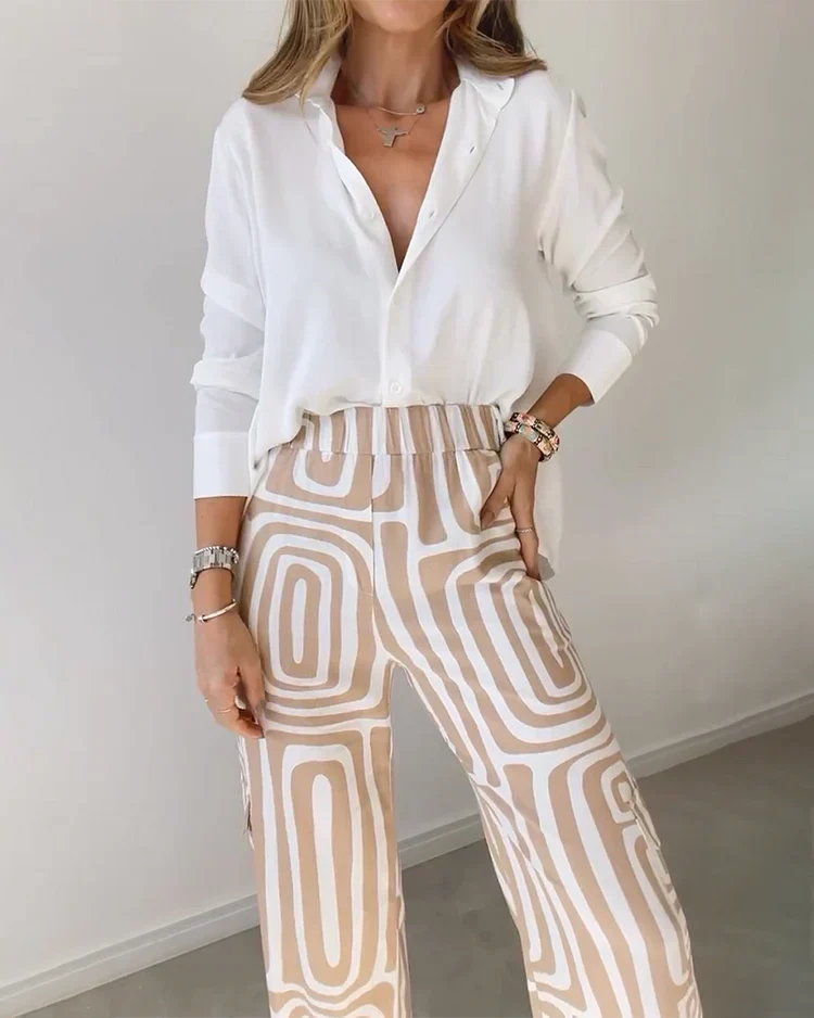 Lysa – Comfortabele Stijlvolle Broek (met Gratis Blouse)