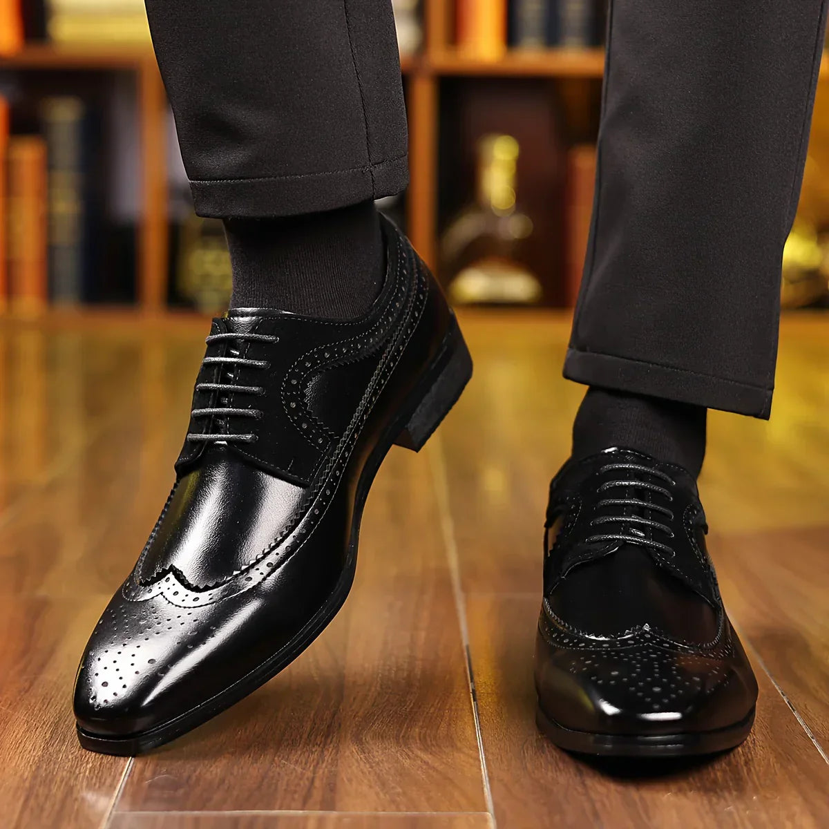 Alexander Prescott Leder Schnürschuhe