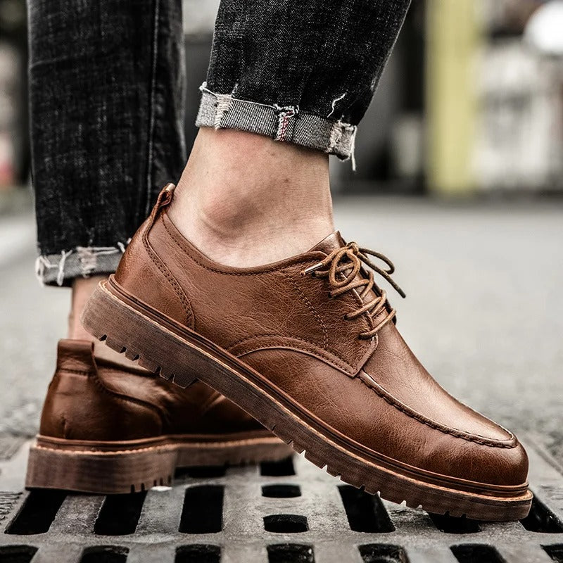 Nolan - Westwell Lage Schoenen van Echt Leer