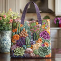 Gewatteerde Tas Vetplanten Tuin