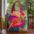 Gewatteerde Tas Regenboog Flamingo