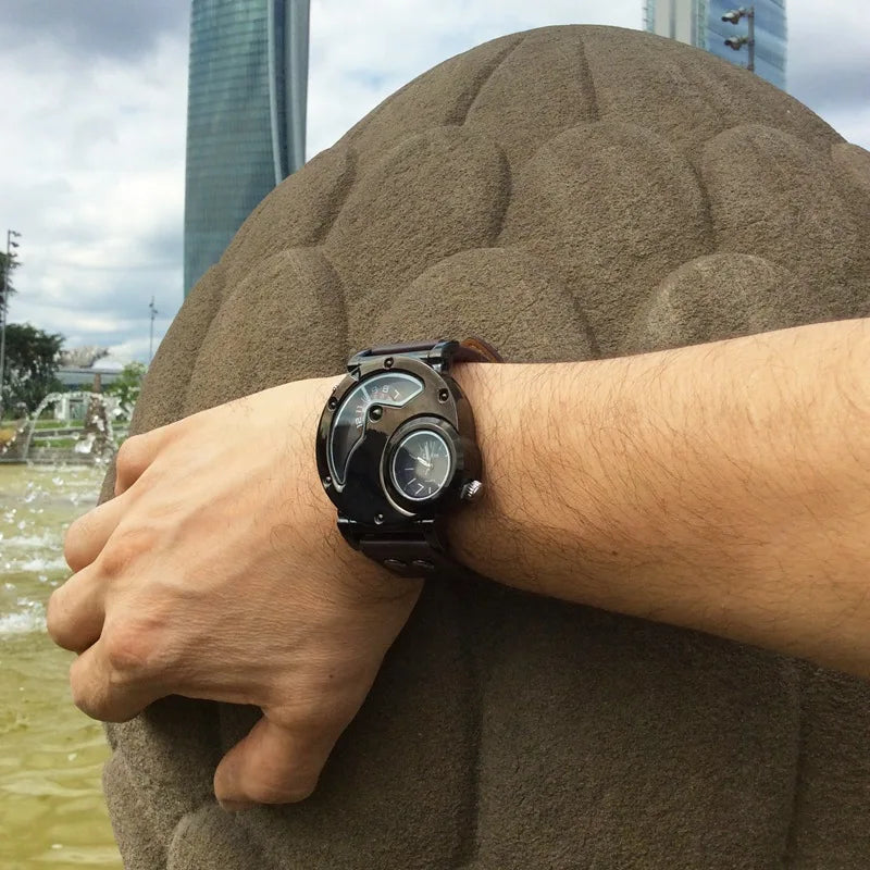 Quartz Dual Time Luxe – Olsen & Olsen