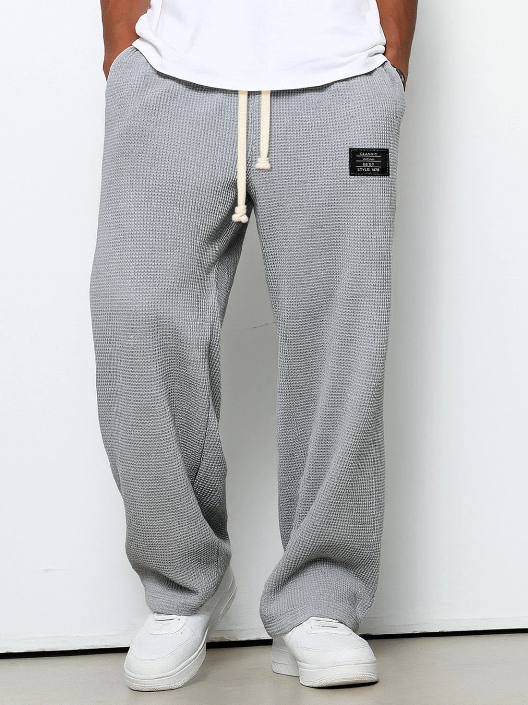 Brian | Comfort Fit Broek - Zacht, Ademend & Stijlvol (Grijs)