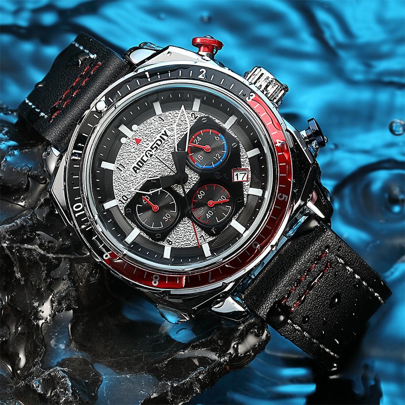 Luxe Sportchronograaf Quartz – Olsen & Olsen