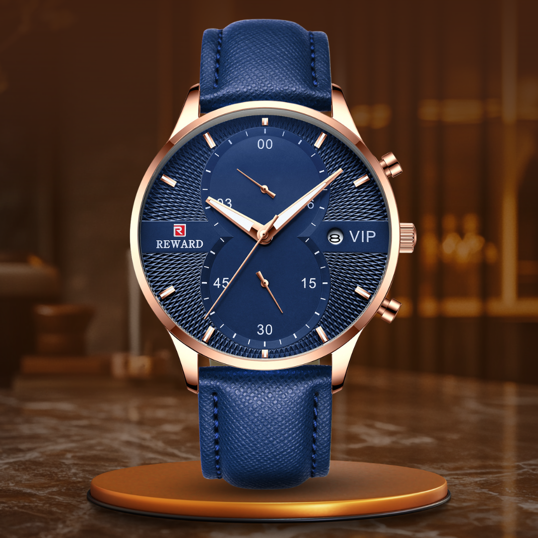 Luxe Quartz Chronograafhorloge - Olsen & Olsen