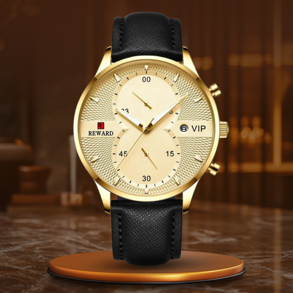 Luxe Quartz Chronograafhorloge - Olsen & Olsen