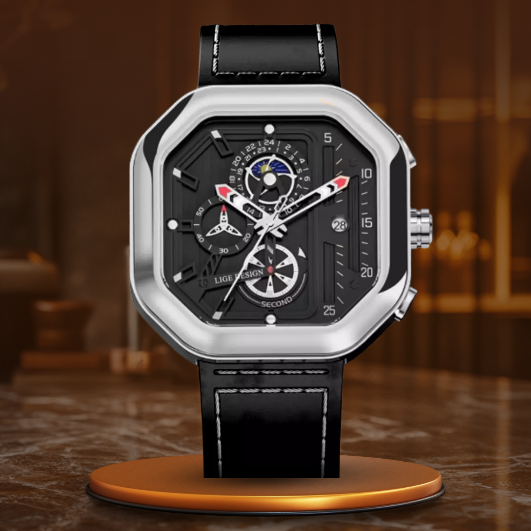 Luxe Quartz Chronograaf Horloge - Olsen & Olsen