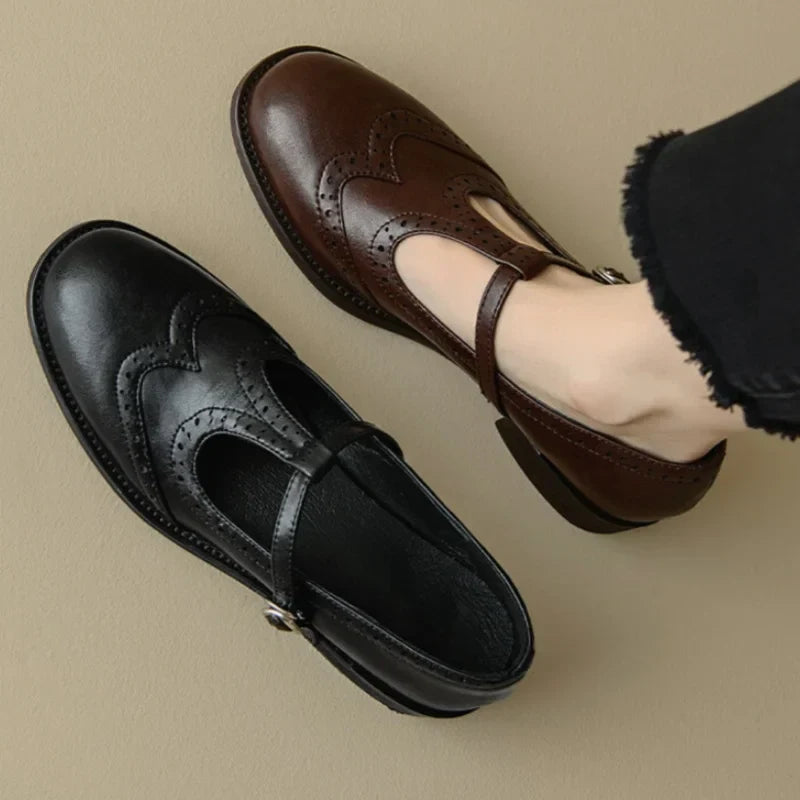 Miranda - Elegante Damesschoenen met T-Bandje