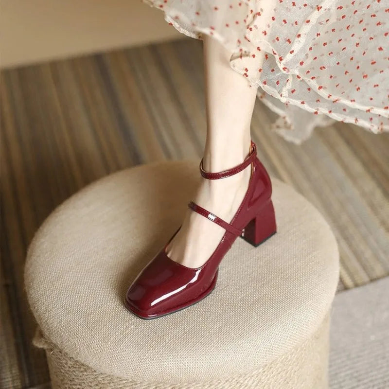 Klara - Elegante Pumps Met Enkelbandje