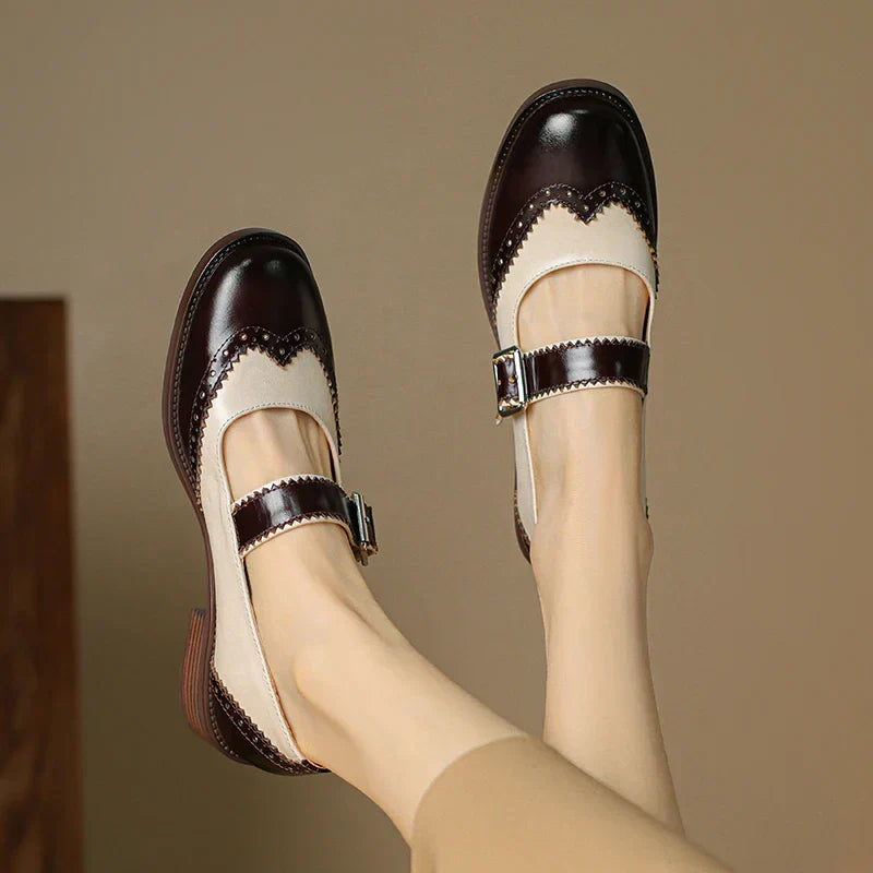 Mia - Leren Mary Janes