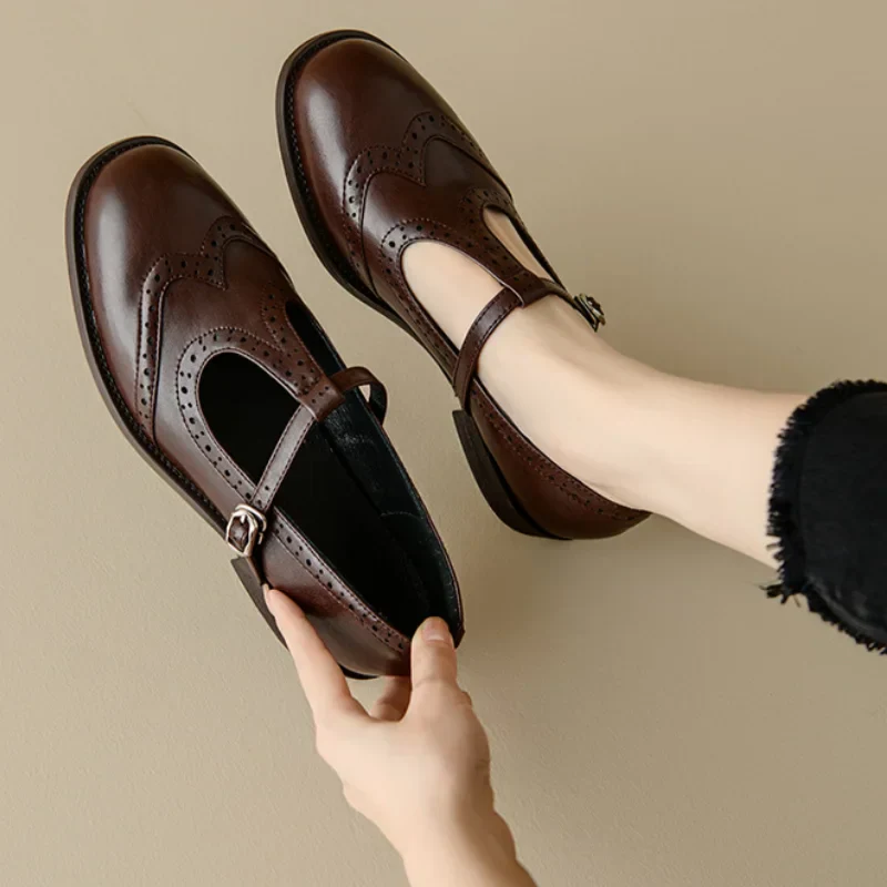 Miranda - Elegante Damesschoenen met T-Bandje