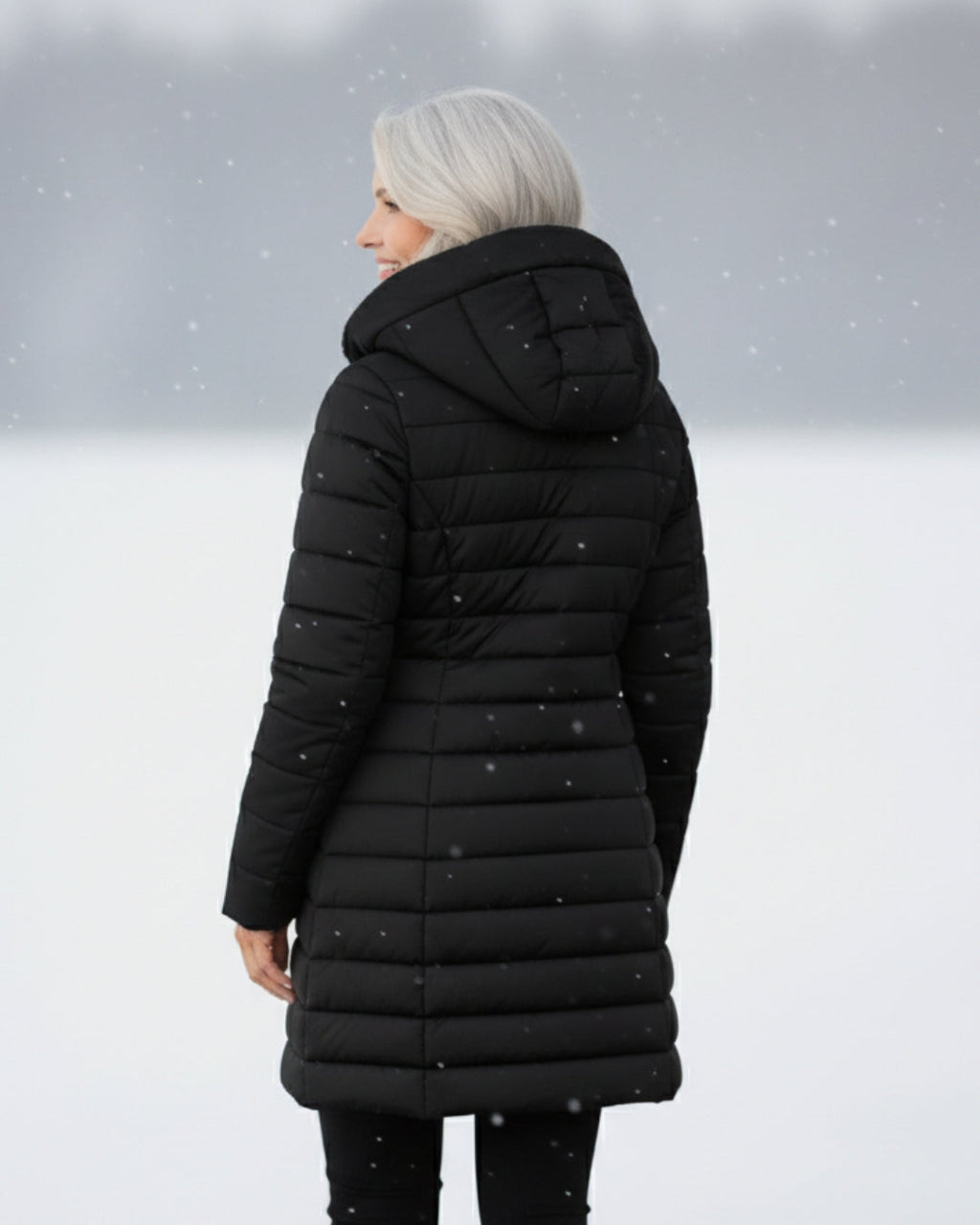 Clair | Gevoerde Pufferjas met Fleece