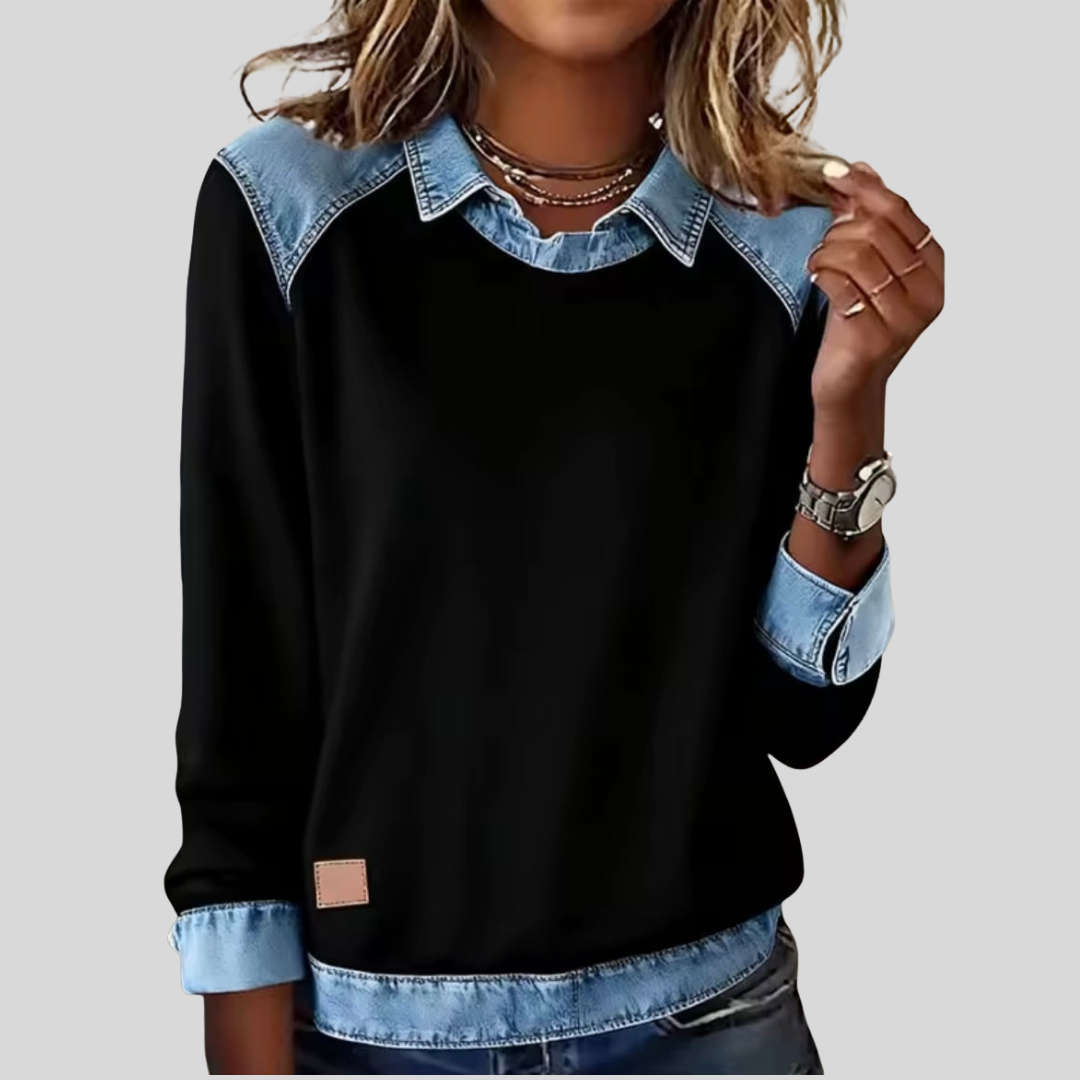 Fleur - Casual Trui Blouse