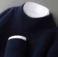 Anne - Stijlvolle Kasjmier Trui (Blauw)