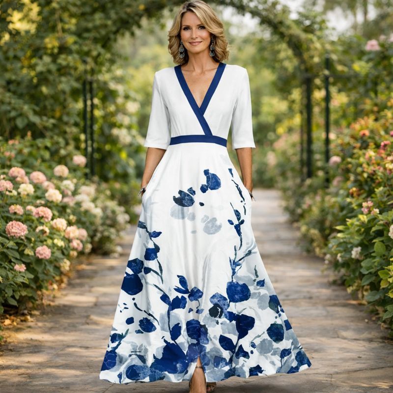 Aimee | Elegante Maxijurk
