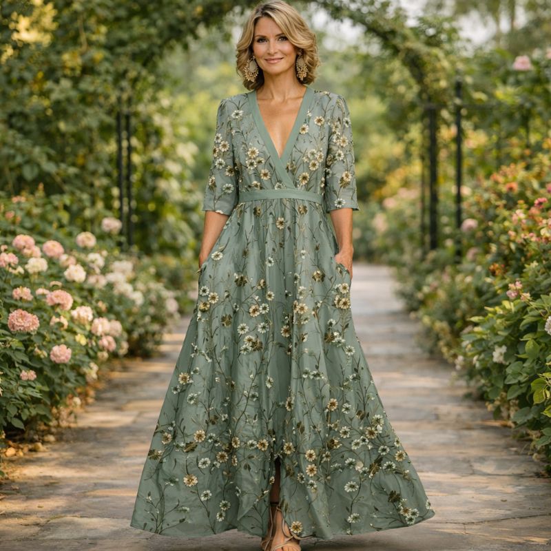 Aimee | Elegante Maxijurk