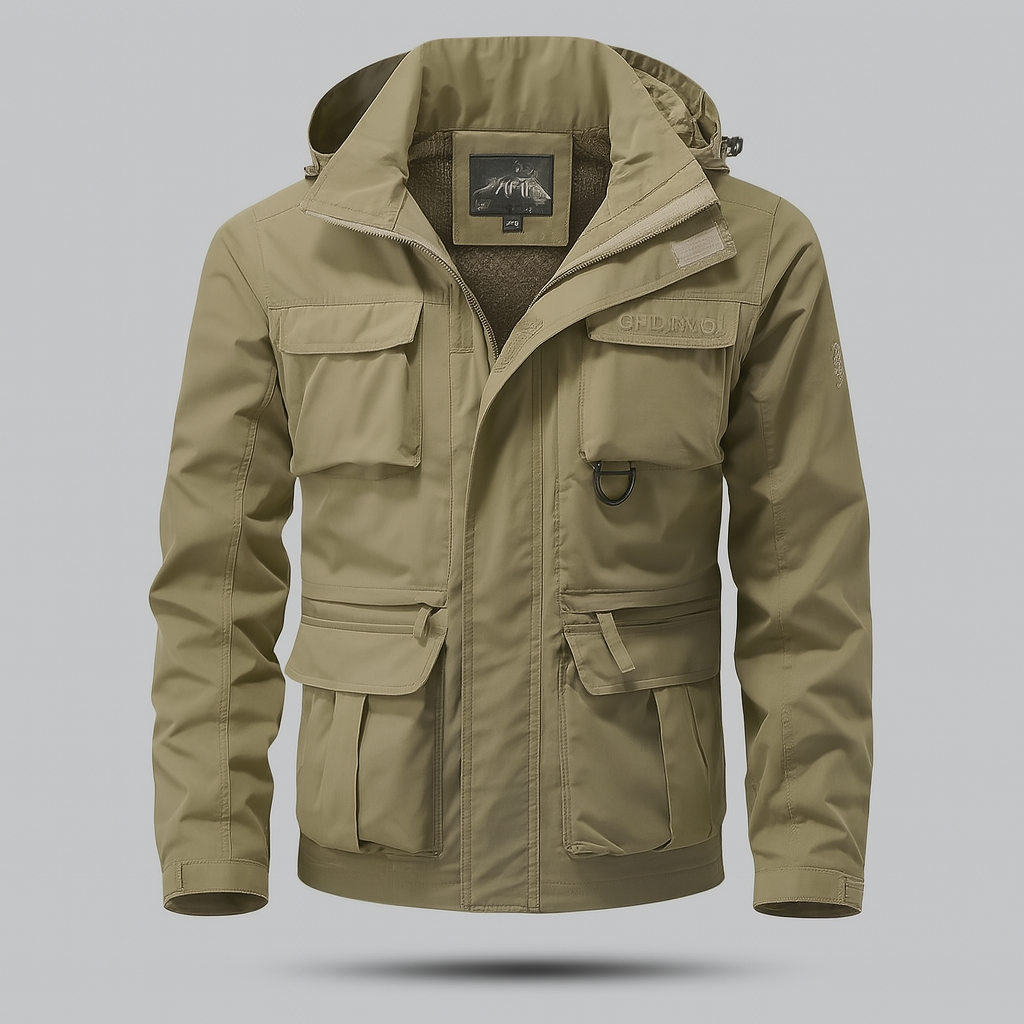 Tarly | Winterjas in militaire stijl voor heren - Weerbestendig