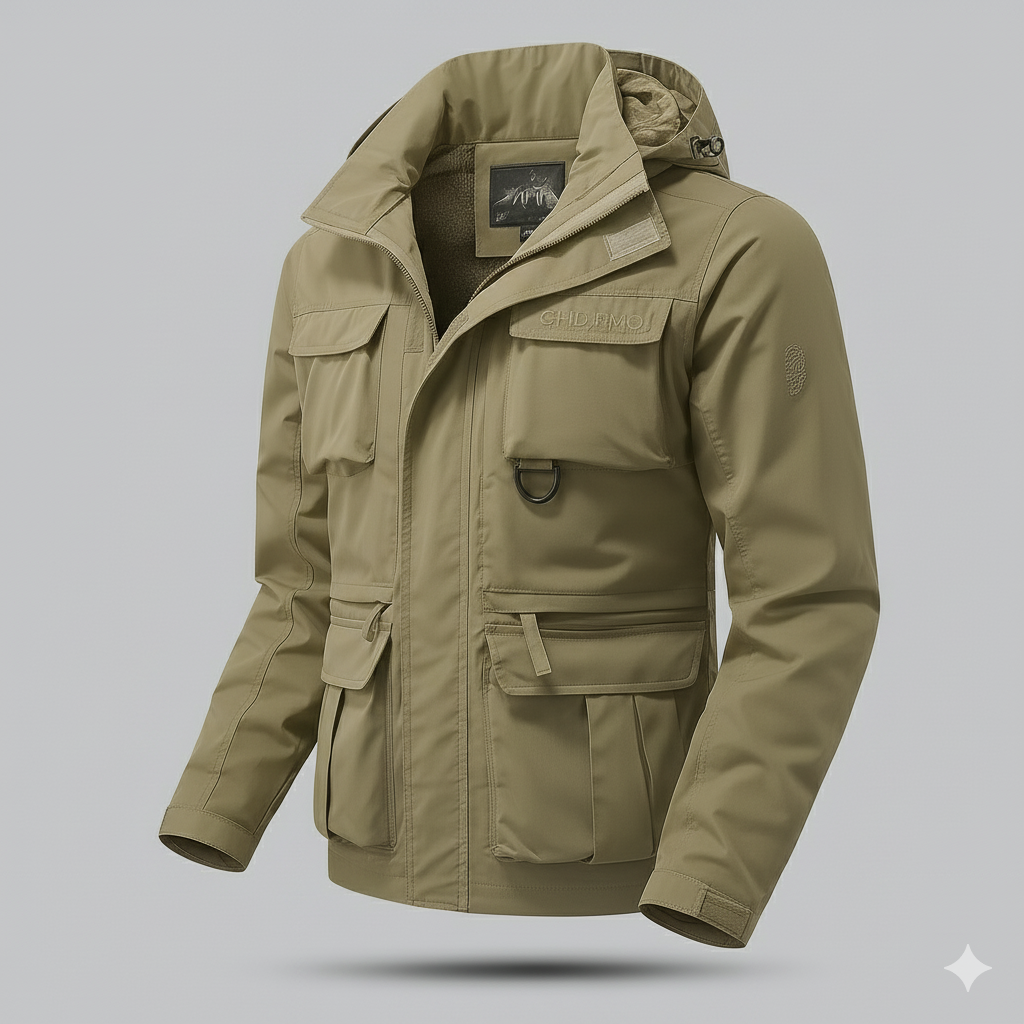 Tarly | Winterjas in militaire stijl voor heren - Weerbestendig