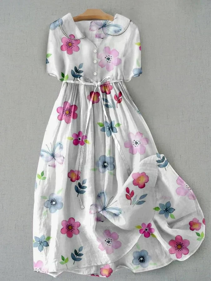 Sophie | Romantische bloemenjurk