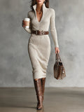 Clara | Elegante Midi Maxijurk