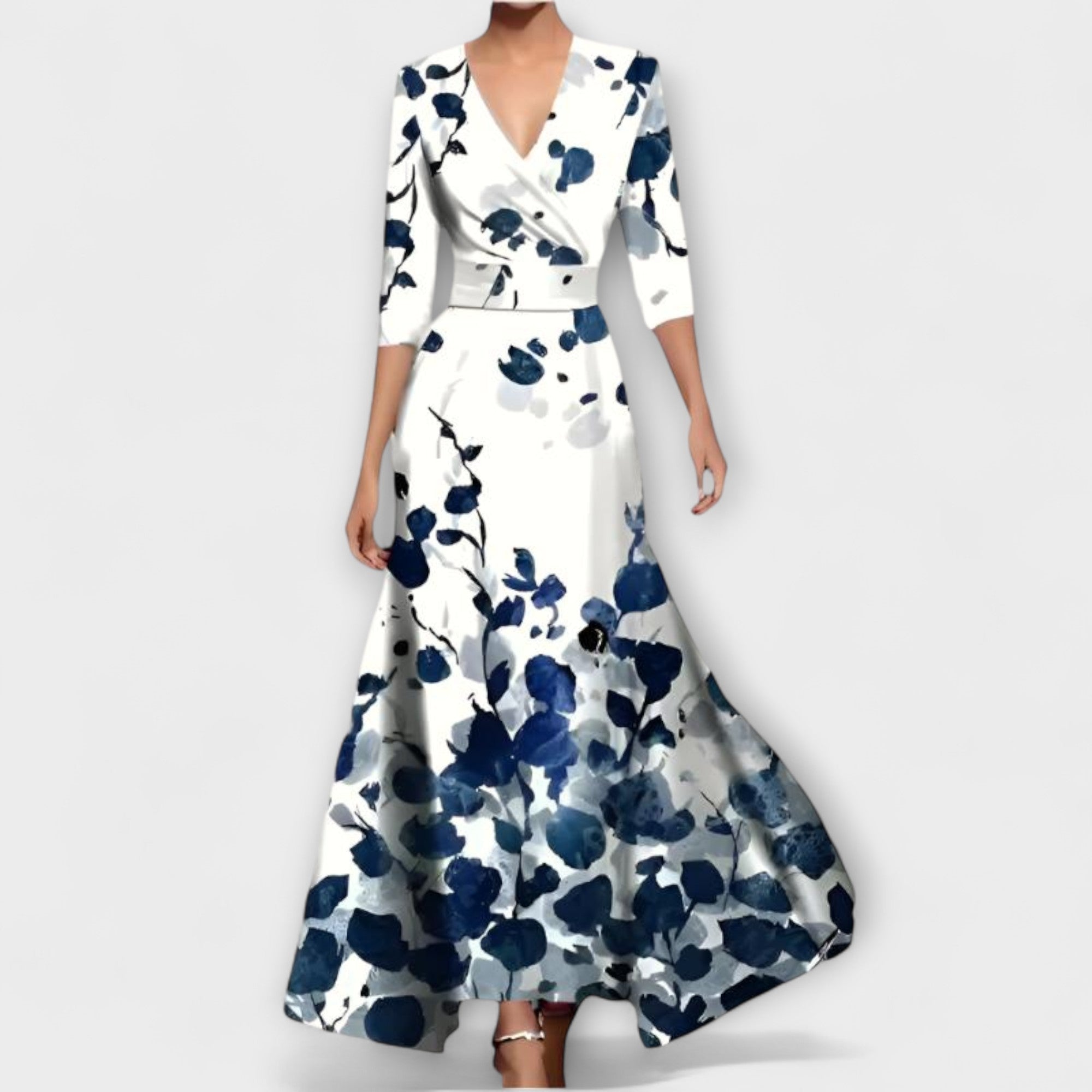 Alma - Elegante Mouw Design Damesjurk