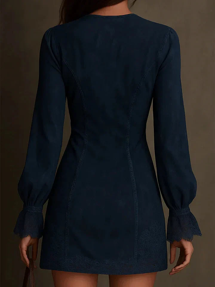 Debbie | Suède minijurk
