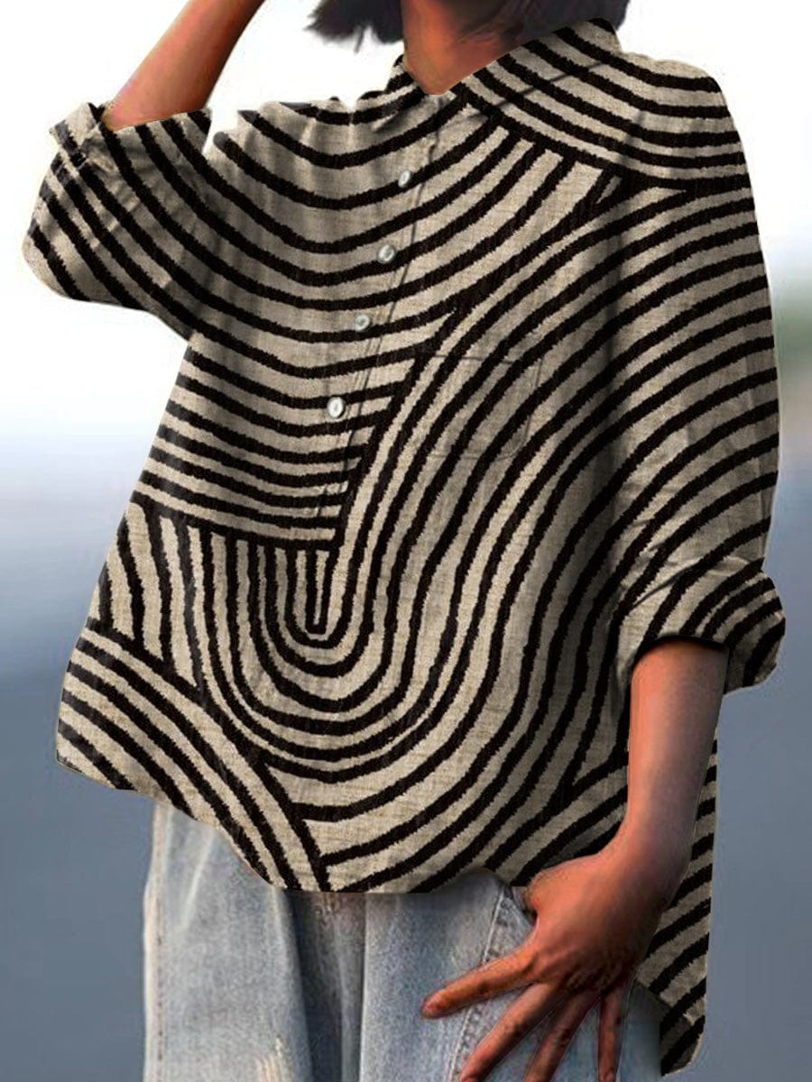 Melina | Elegante Linnen Zomerblouse