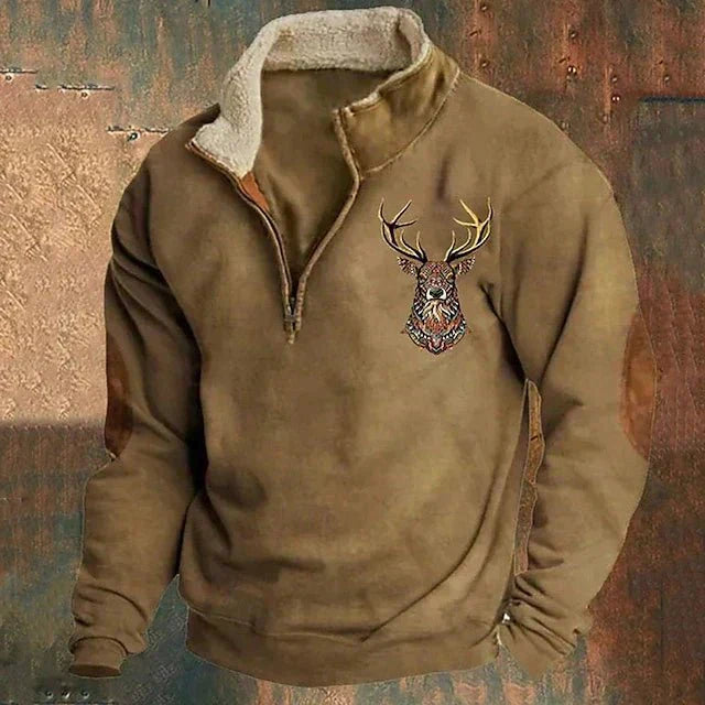Hunter | Elegante en warme pullover met ritskraag