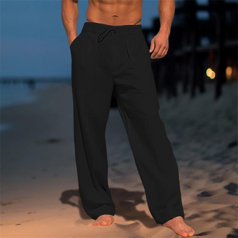 Koen - Linnen Broek met Relaxte Pasvorm