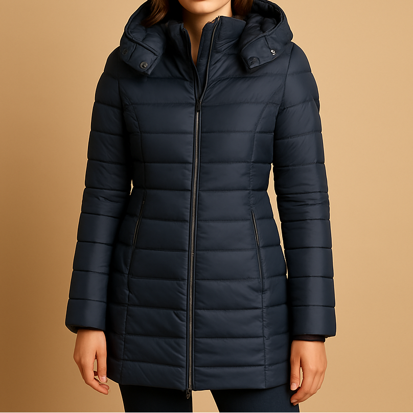 Lina | Warme Gewatteerde Winterjas