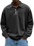 Ivo - Smart-Casual Poloshirt (Zwart)